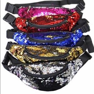 Sequin Fanny Pack